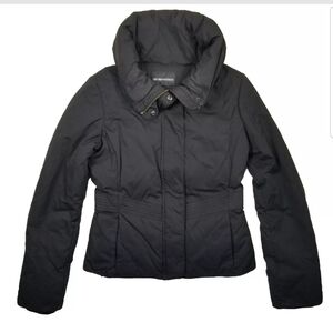 Emporio Armani Women's Duck Down Jacket Black Size 6